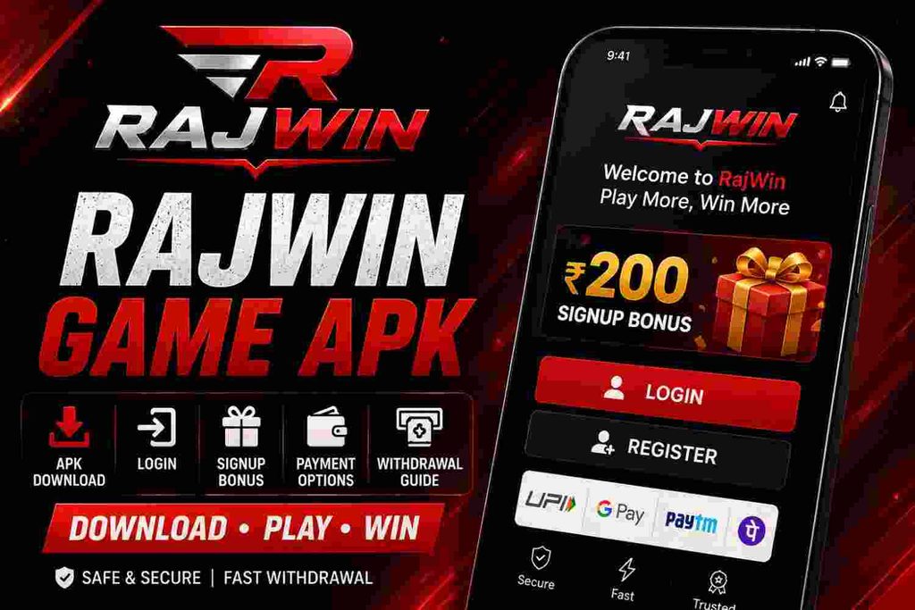 RajWin Gaming App Promo